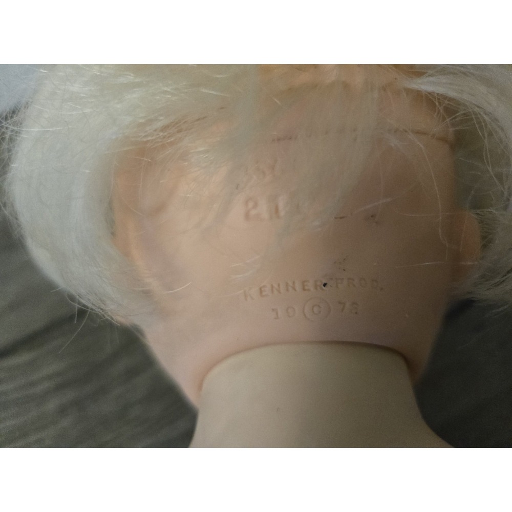 Vintage 1973 Kenner Original Baby Alive 16" Vinyl Doll Blue Eyes NOT WORKING - Picture 11 of 15